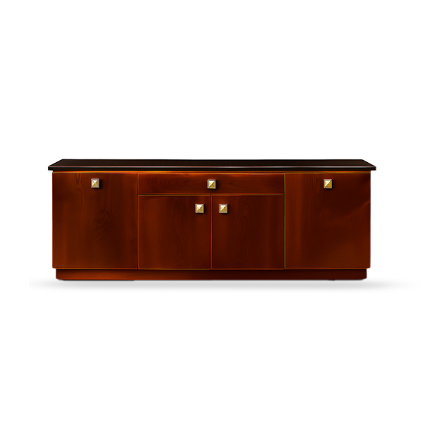 Della Luxury Home Furniture Titania Collection Buffet Unit thumbnail HOME53066
