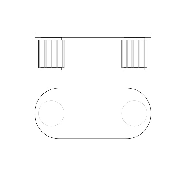 Agas Senior Management Cabin desk
