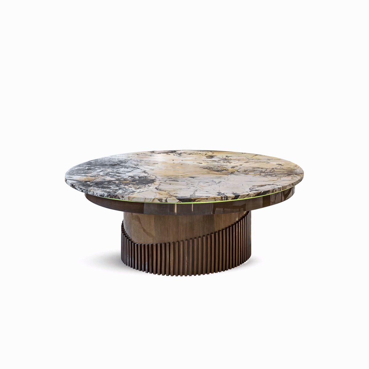 Ahurani Centre Table (with backlit onyx)