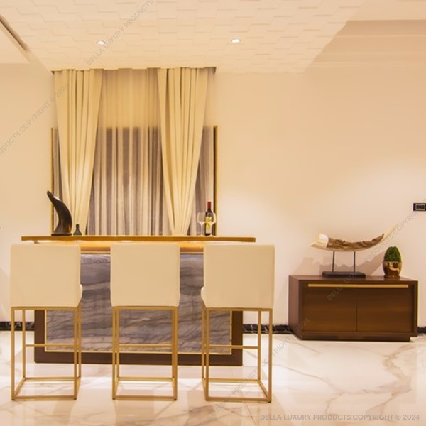 Della Home Furniture Luxury Living Dining & Bar Pahlavi Collection Island Bar Product Image