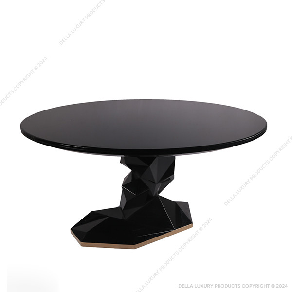 Della Luxury Home Furniture Bahman Collection Dining Table GIF HOME53572