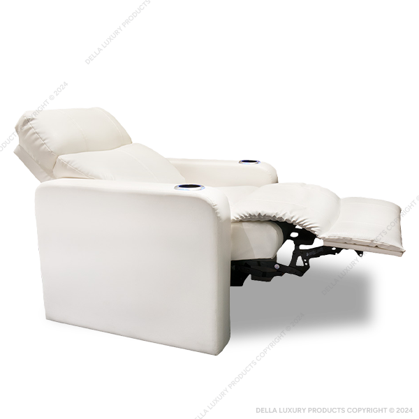 Scar White Recliner