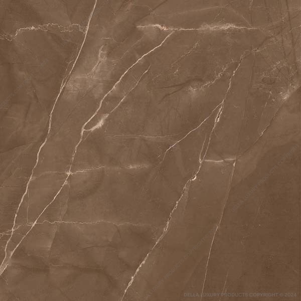 Della Tiles Marble Look Medium Format Pulpis Extra Brown Collection TILE52054