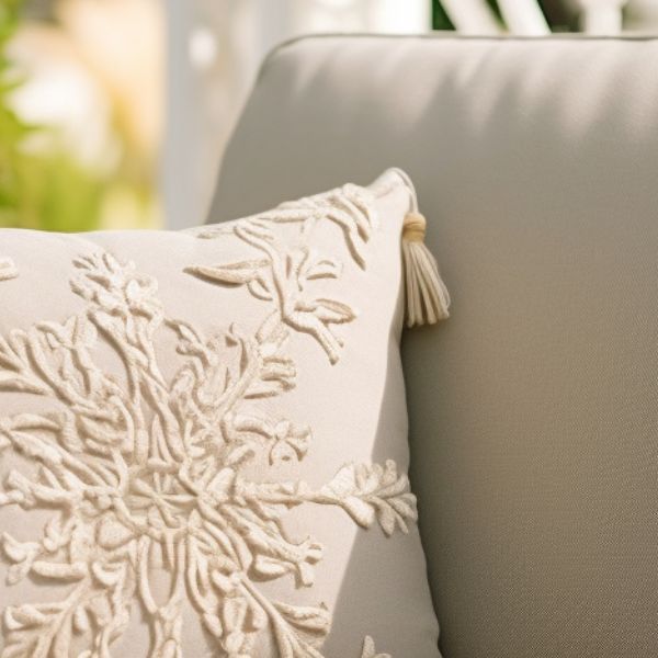 Thread Embroidered Cushions