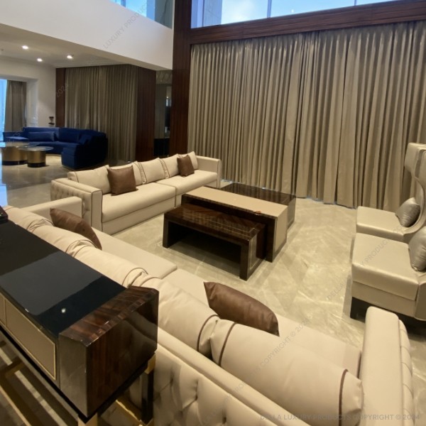 Della Home Furniture Luxury Living Room Abeesh Collection