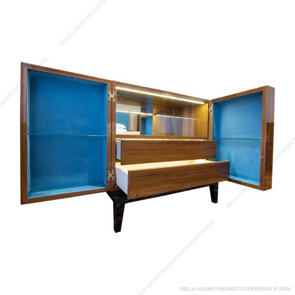 Della Luxury Home Furniture Safana Collection Bar Unit HOME52417