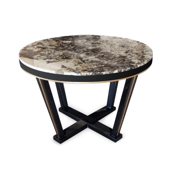 Della Luxury Home Furniture Janus Display Table HOME55008 Product Image