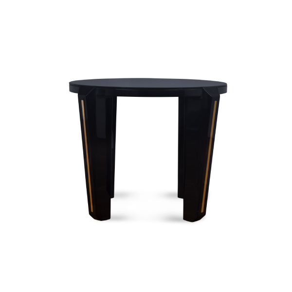 Della Luxury Home Furniture Janus Side Table HOME54170 Product Image
