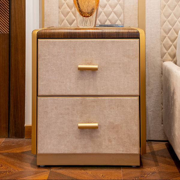 Della Luxury Bedroom Tishtar Collection Bedside table product image