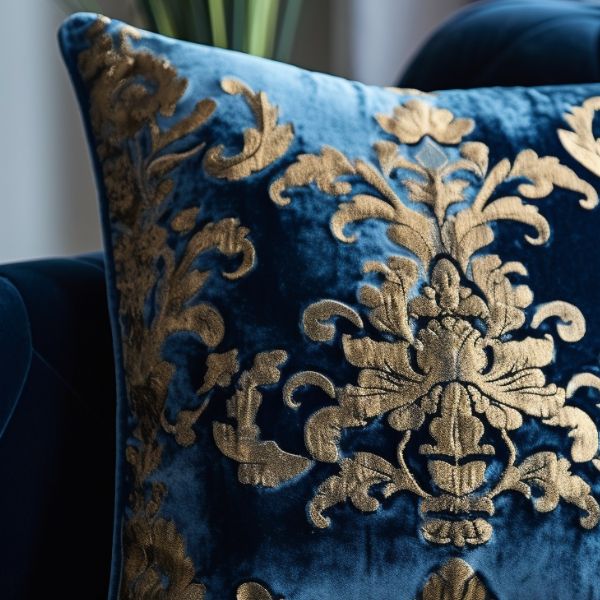Knighthood Royal Embossed Cushion