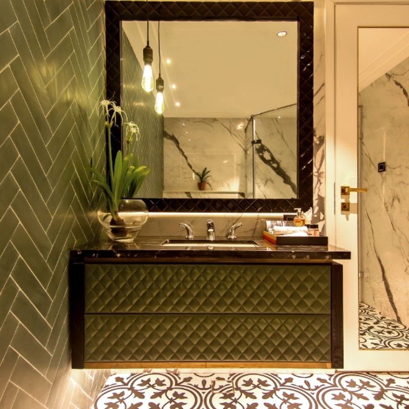  Della Luxury Bathrooms Callista Collection Vanity Mirror BATH53198