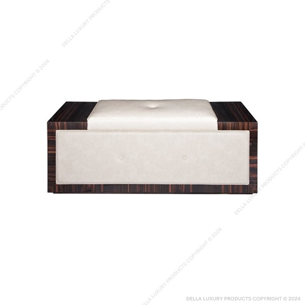 Della Home Furniture Luxury Bedroom Abeesh Collection Ottoman XS Product Image
