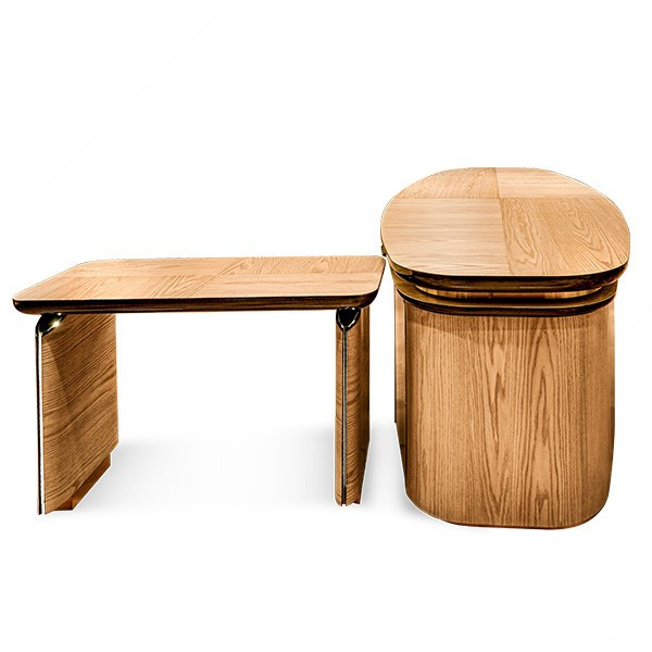 Della Office Furniture Luxury Senior Management Desk Boran Collection