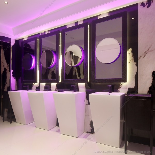 Della Bathrooms Vanities & Vanity Mirrors View All Collections Amy Collection DELL53280