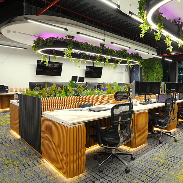 Della Luxury Furniture Sohrab Straight Workstation