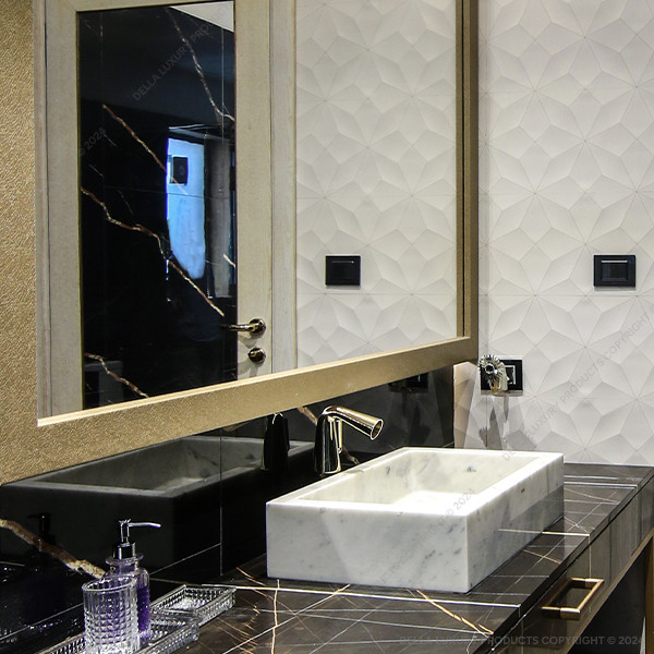Della Bathrooms Soffio Gold Collection BATH12587