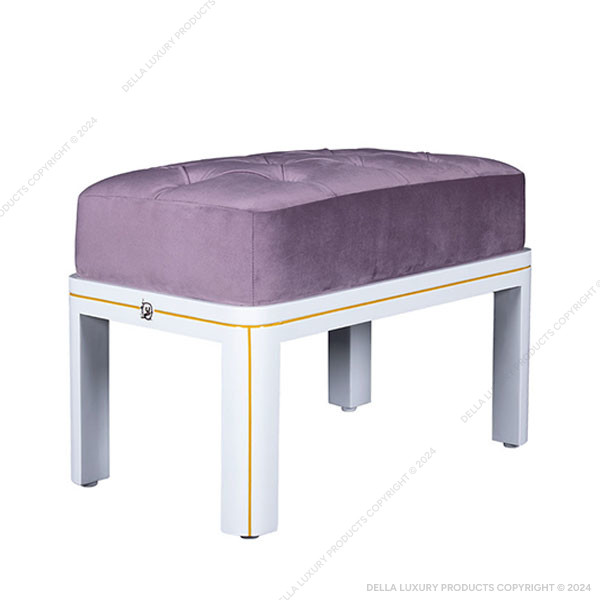 Della Luxury Home Furniture Haoma Collection Foot Stool HOME54558