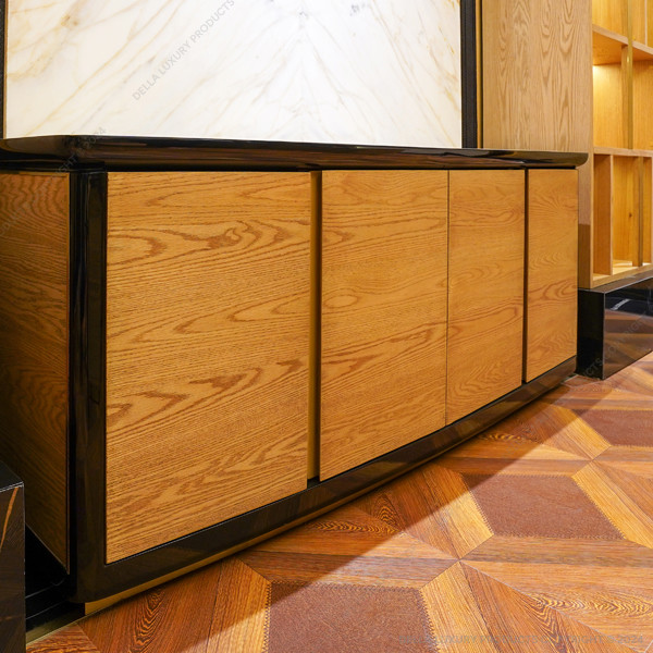 Della Office Furniture Luxury Senior Management Back Credenza