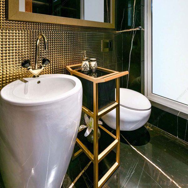 Crystalo Tall Body Double Lever Basin Mixer