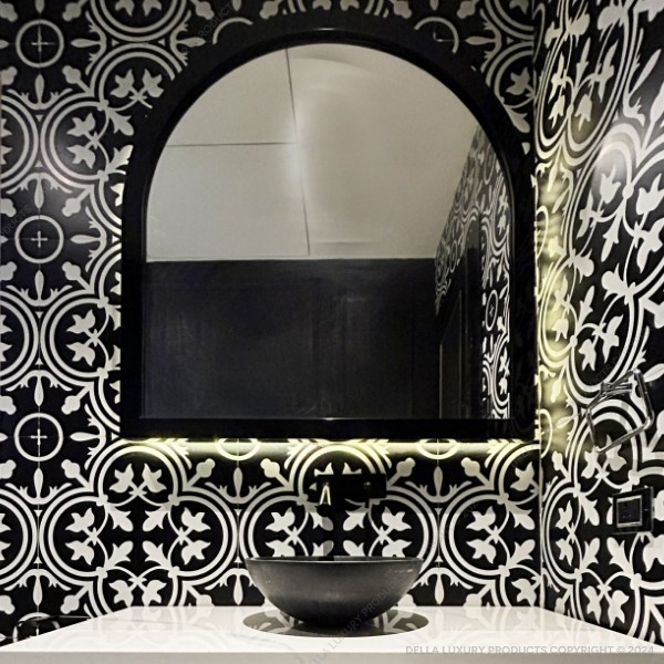 Della Bathroom Luxury Vanity Karen Collection Vanity Mirror BATH52906