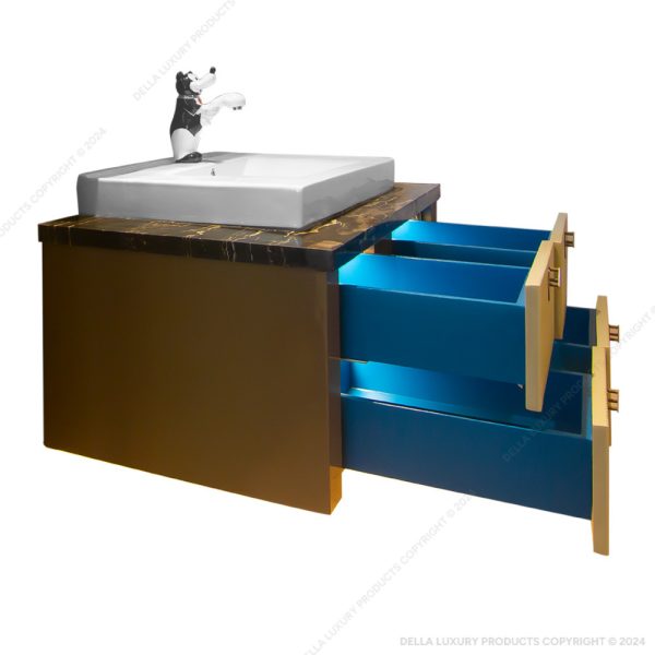 Della Bathroom Luxury Vanity Rossi Kids Vanity Collection BATH53174