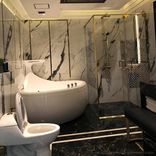 Della Bathrooms Shower Cubicles View All Collections Edoardo Collection BATH5M3070