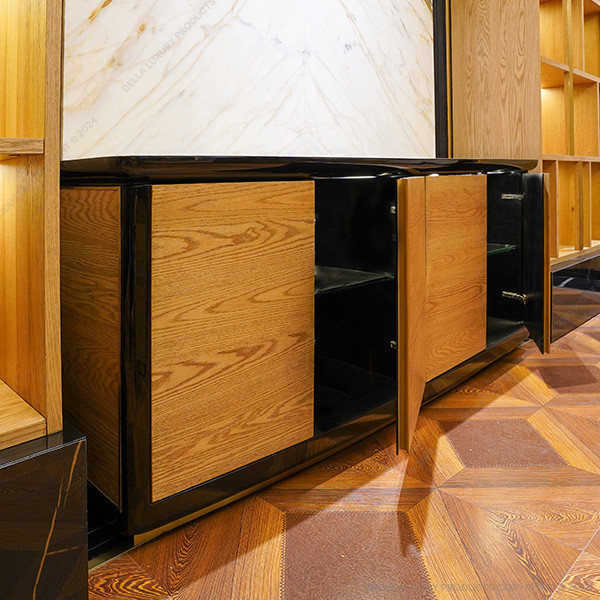 Della Office Furniture Luxury Senior Management Back Credenza