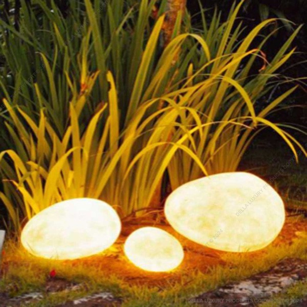 Hyperion Stone Lamp