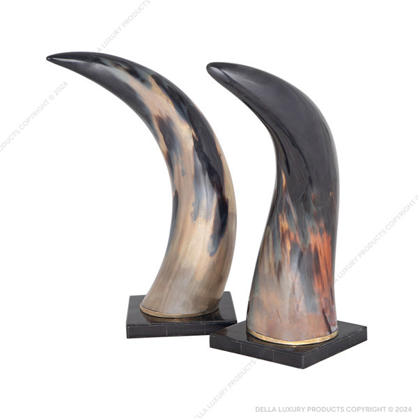Deimos Dual-Horn Figurine