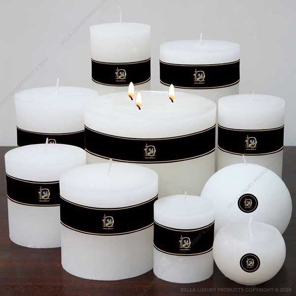 Cepheus Rustic Pillar Candle