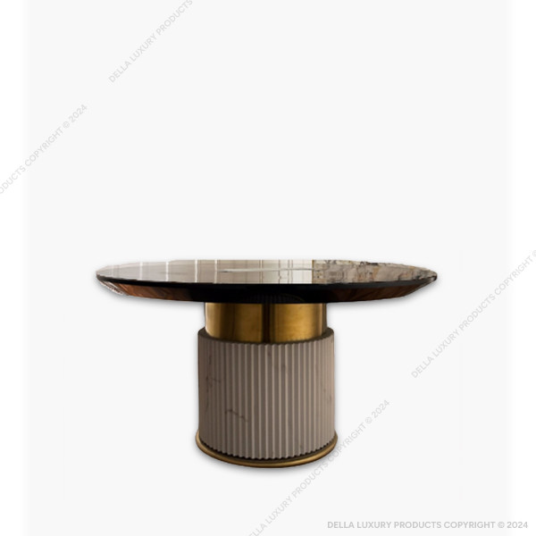  Della Luxury Furniture Smerdis Round Conference Table