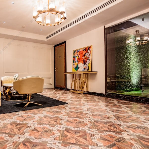 12mm Greek-Design Laminate Parquet