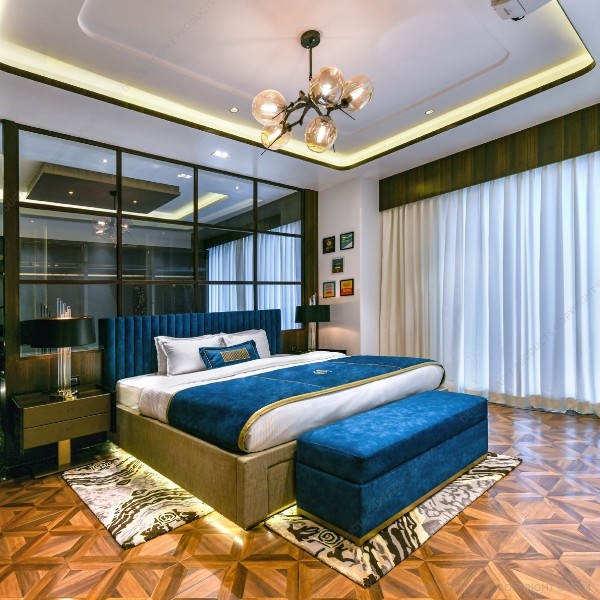 Della Flooring Laminated 12mm Laminated Light Parquet FLOO51