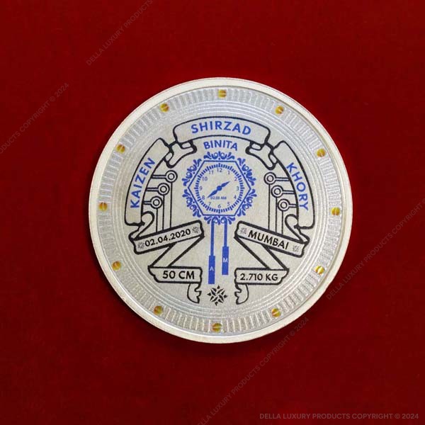 100 Grams 75 MM Ivan Silver Coin (For Him)