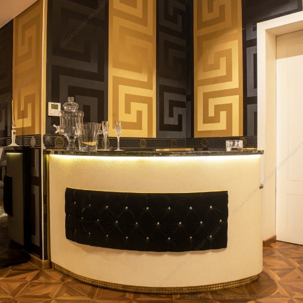 Della Luxury Home Furniture Estella Collection Island Bar HOME52560