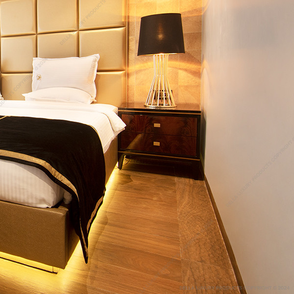Della Bedrooms Luxury Taroneesh Collection Bedside Table Product Image