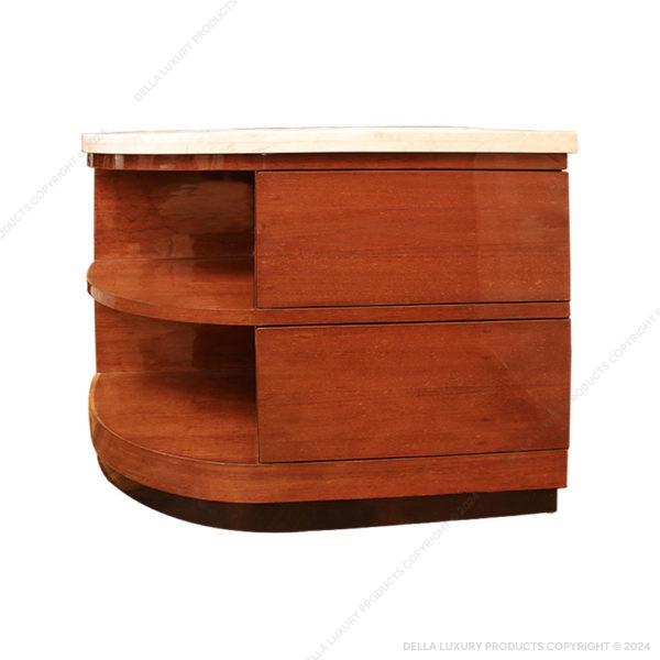 Della Luxury Home Furniture Atash Collection Side Table HOME53009