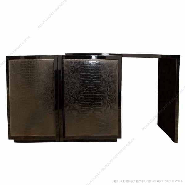  Della Luxury Home Furniture Kerfegar Collection Bedside Table HOME52922