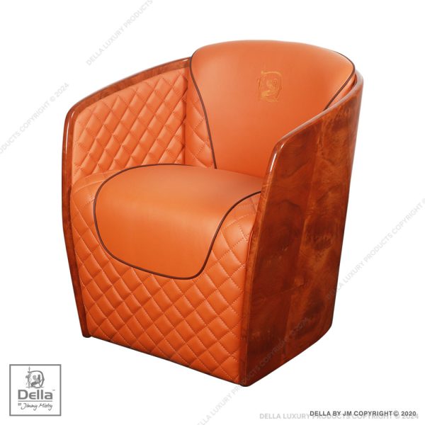 Veneer Back Accent Chair