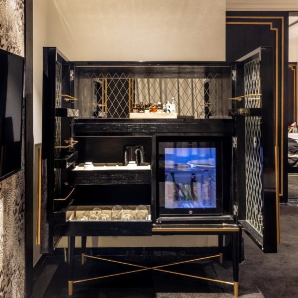 della home furniture luxury living dining and bar dorado collection upright bar product image