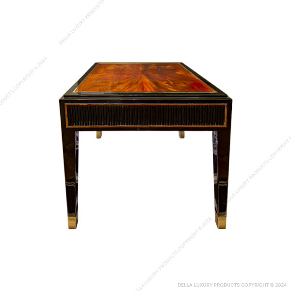 Della Luxury Home Furniture Taroneesh Collection Side Table HOME53897