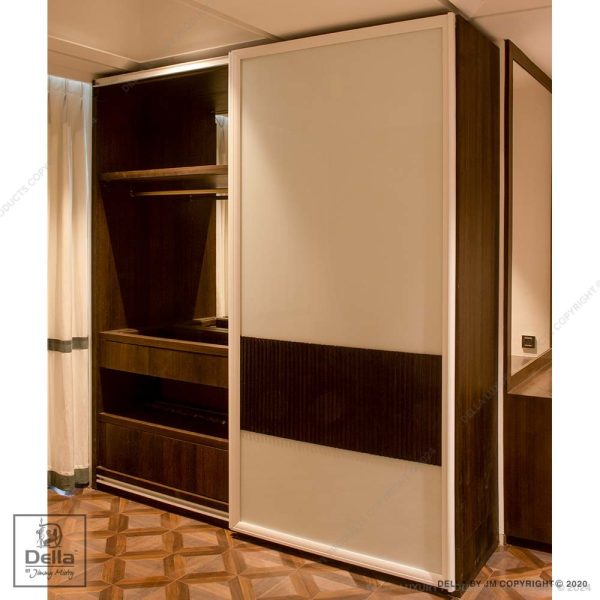 Harhamid Two-Shutter Wardrobe