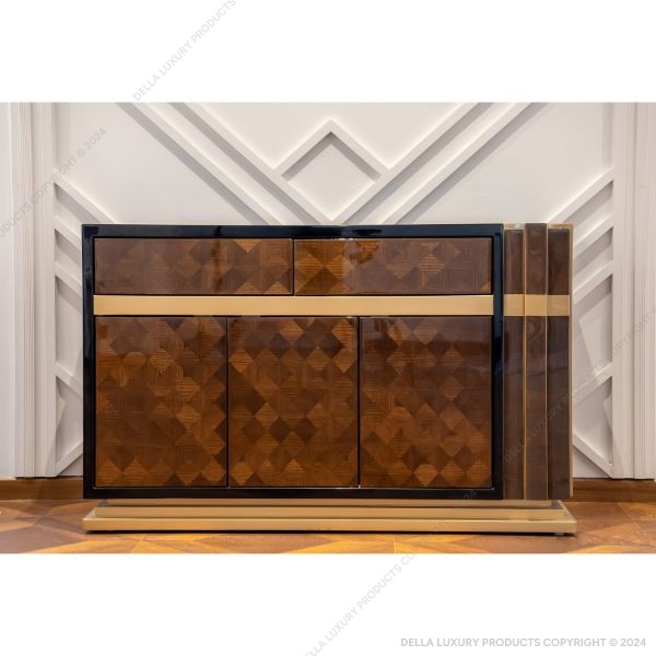 della home furniture luxury living dining and bar nahab collection cabinet product image