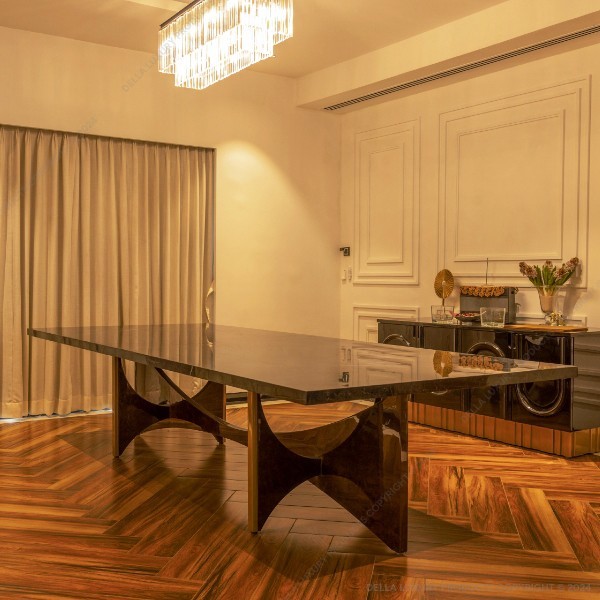 Della Luxury Home Furniture Octans Dining table HOME54832 Product Image