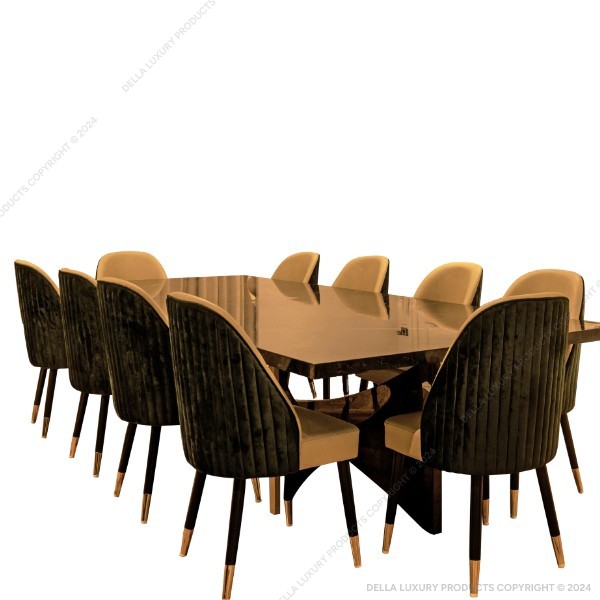 Della Luxury Home Furniture Octans Dining table HOME54832 Product Image
