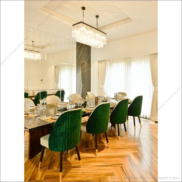 Della Luxury Home Furniture Octans Dining table HOME54832 Product Image