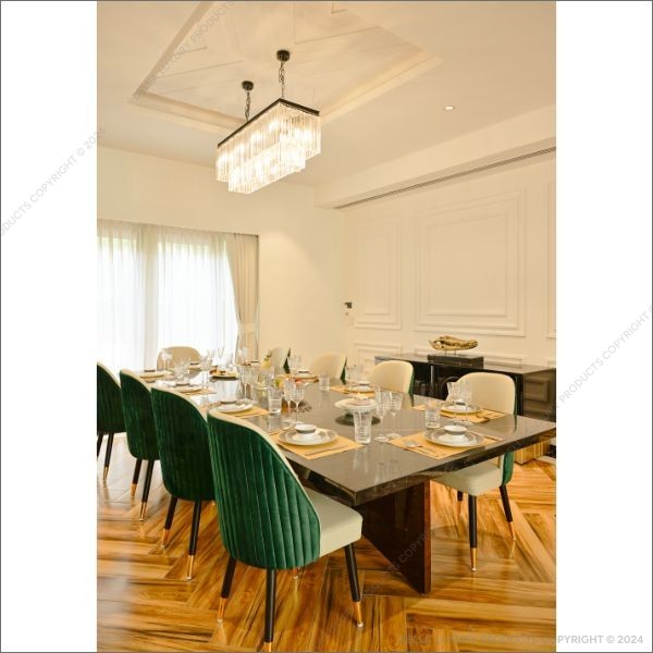 Della Luxury Home Furniture Octans Dining table HOME54832 Product Image