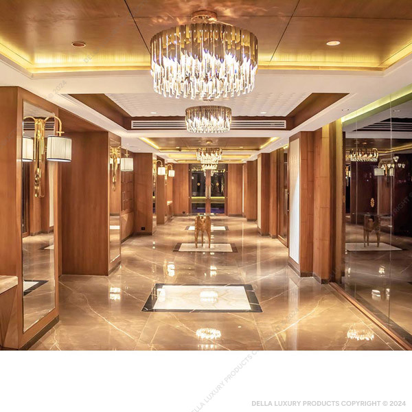 Della Lights Decorative Lights Marcel Collection Marcel Gold Wall Lamp LIGH2025
