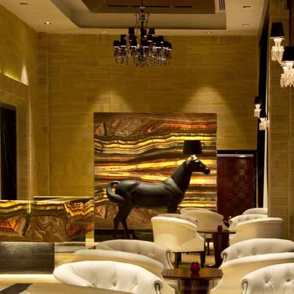 Della Lights Decorative Lights Vita Collection Vita Horse Floor Lamp 95″ LIGH2165