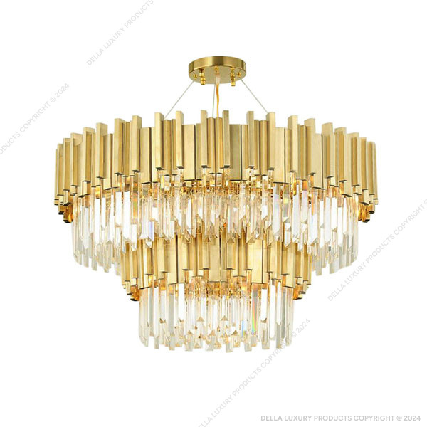 Figaro Two Layer Crystal Chandelier